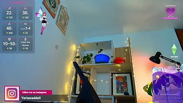 Snapshot of Yeriawaddell_ chatting on February 2025 03:29:02 AM Yeriawaddell  online show from February 2025 03:29:02 AM