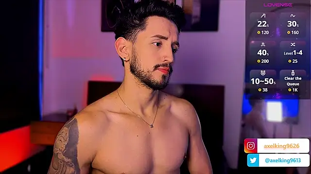 AxelKing1326 online show from April 2026 09:34:03 PM