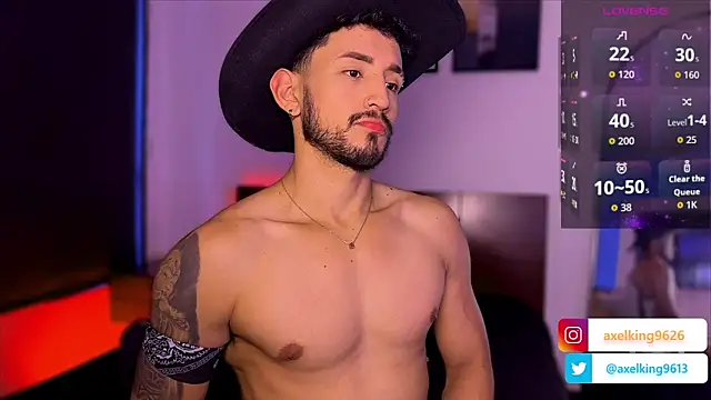AxelKing1326 online show from April 2026 09:19:01 PM