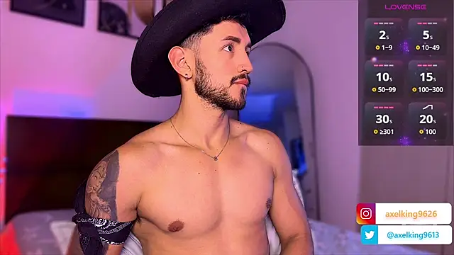 AxelKing1326 online show from April 2026 10:01:01 PM