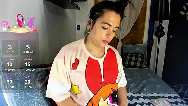 Snapshot of SARAMISHA chatting on November 2025 01:52:02 AM SARAMISHA online show from November 2025 01:52:02 AM