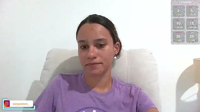 Snapshot of SamanthaWatson chatting on June 2026 11:46:01 PM SamanthaWatson online show from June 2026 11:46:01 PM