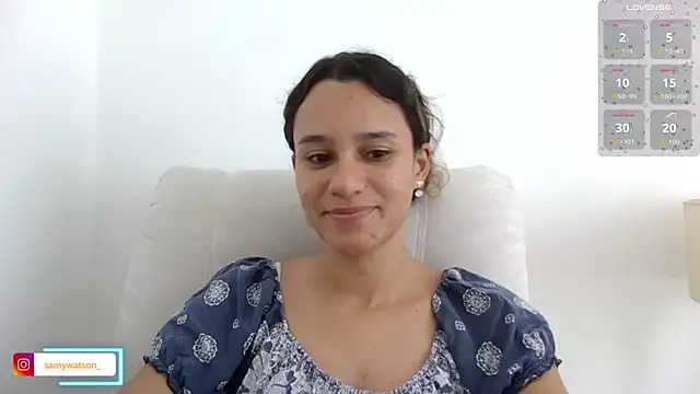 Snapshot of SamanthaWatson chatting on June 2026 08:13:01 PM SamanthaWatson online show from June 2026 08:13:01 PM