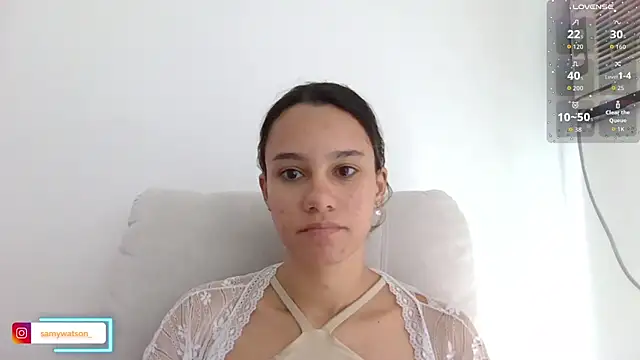 Snapshot of SamanthaWatson chatting on July 2026 12:01:02 PM SamanthaWatson online show from July 2026 12:01:02 PM