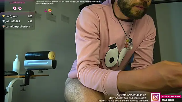 Snapshot of just_maxii chatting on February 2025 10:20:02 PM just maxii online show from February 2025 10:20:02 PM