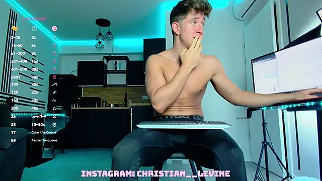 ChristianLevine  online show from March 2025 03:24:01 AM