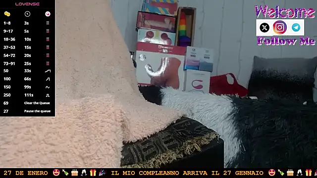 SofiaMadisson online show from January 2025 06:51:01 PM