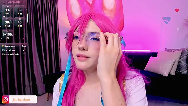 Snapshot of Jin-harrison chatting on February 2025 06:43:02 AM Jin-harrison online show from February 2025 06:43:02 AM