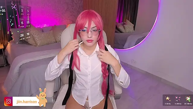 Snapshot of Jin-harrison chatting on October 2025 11:14:02 AM Jin-harrison online show from October 2025 11:14:02 AM