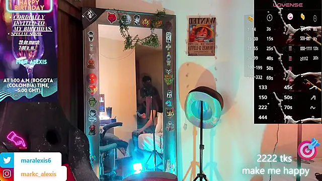 marckalexis online show from March 2026 10:49:02 PM