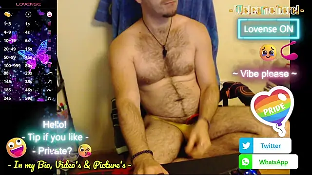 RealManHaveHairy online show from October 2025 04:08:01 PM
