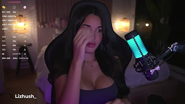 Snapshot of Lizhush_ chatting on February 2025 04:37:01 PM Lizhush online show from February 2025 04:37:01 PM