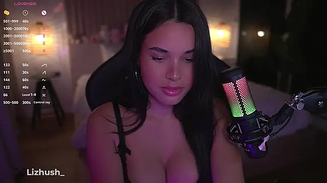 Snapshot of Lizhush_ chatting on March 2025 06:01:02 PM Lizhush online show from March 2025 06:01:02 PM