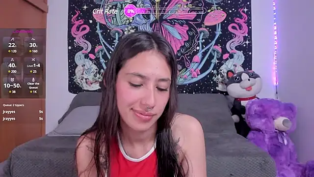 Snapshot of aciddollhell chatting on January 2025 03:00:01 AM aciddollhell online show from January 2025 03:00:01 AM