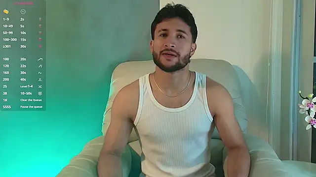 Snapshot of Valentinoford chatting on February 2025 12:05:01 AM Valentinoford online show from February 2025 12:05:01 AM