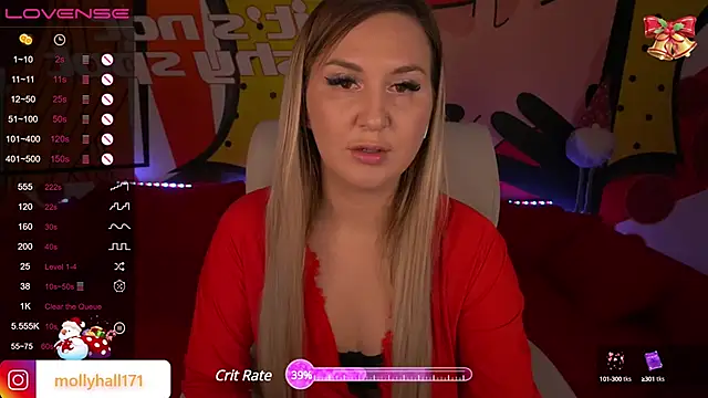 Snapshot of MollyHallss chatting on December 2024 12:33:02 AM MollyHallss online show from December 2024 12:33:02 AM