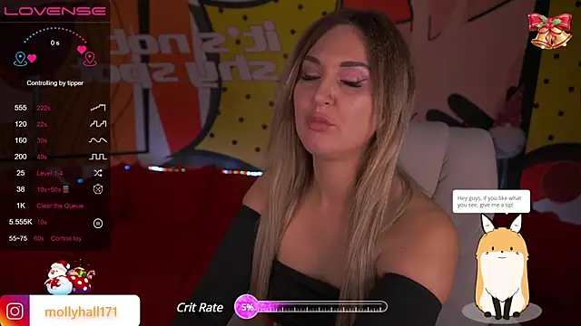 Snapshot of MollyHallss chatting on December 2024 12:45:02 AM MollyHallss online show from December 2024 12:45:02 AM