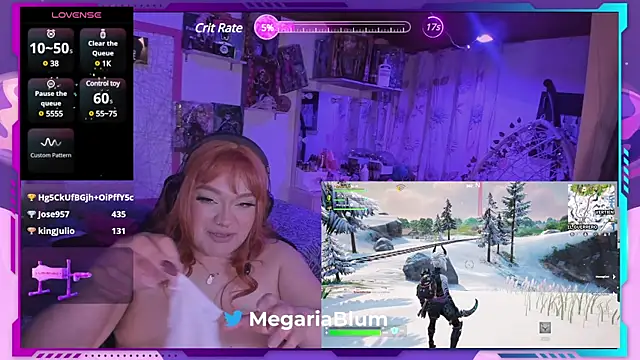 MegariaB online show from January 2025 07:06:02 AM