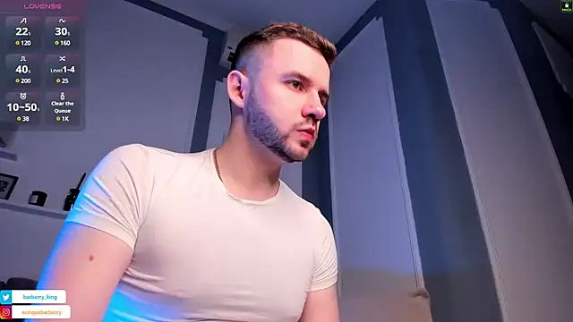 EnriqueBarberry online show from December 2024 06:21:01 AM