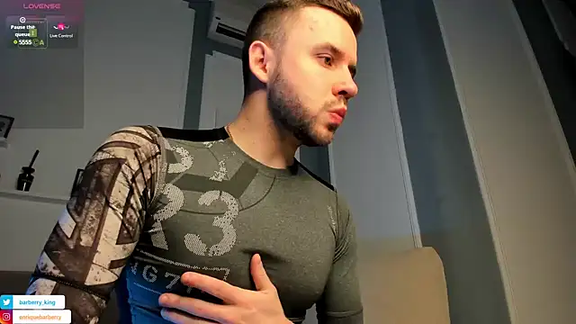 EnriqueBarberry online show from January 2025 06:17:01 AM