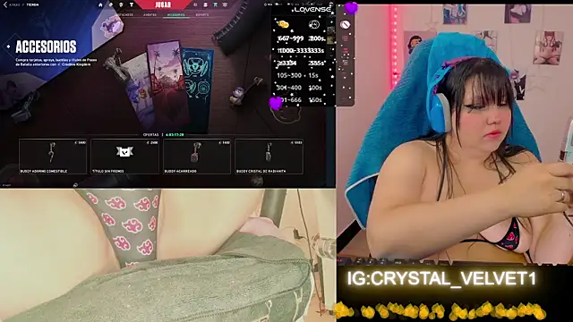 Snapshot of crystal7u7 chatting on September 2025 08:43:01 PM crystal7u7 online show from September 2025 08:43:01 PM