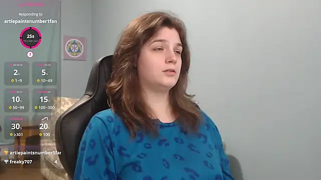 Snapshot of TreeJeanne chatting on February 2025 06:50:02 AM TreeJeanne online show from February 2025 06:50:02 AM