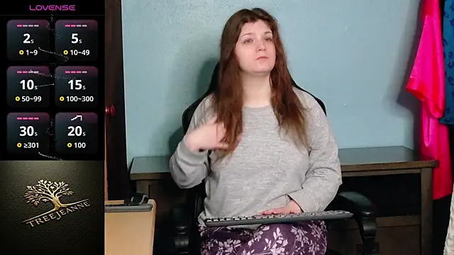 TreeJeanne online show from March 2026 11:44:01 PM