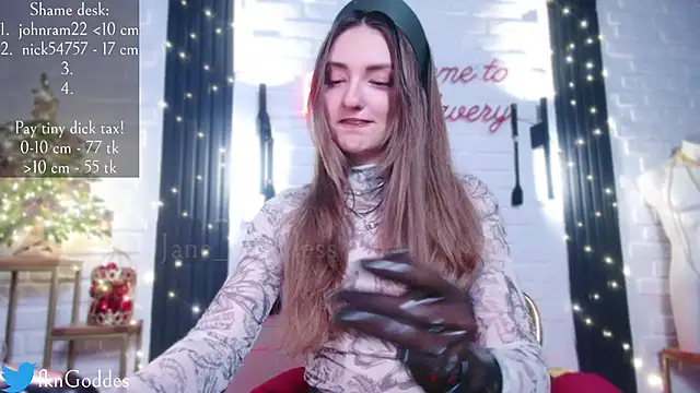 Snapshot of Jane_Goddess chatting on January 2025 07:35:01 PM Jane Goddess online show from January 2025 07:35:01 PM