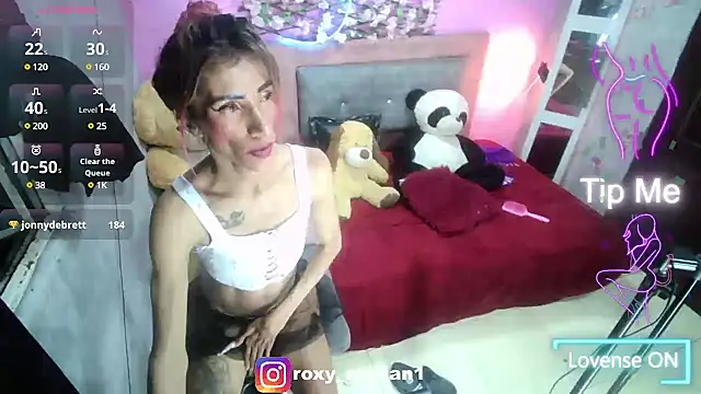 roxy roxxan online show from March 2025 02:26:01 AM