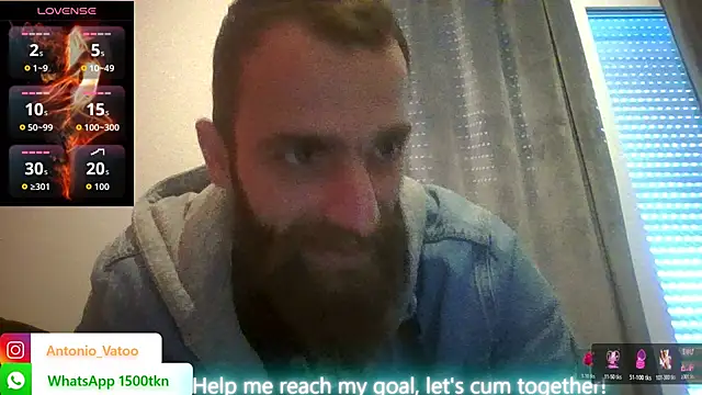 Antonio Vatooo online show from February 2026 07:34:01 AM