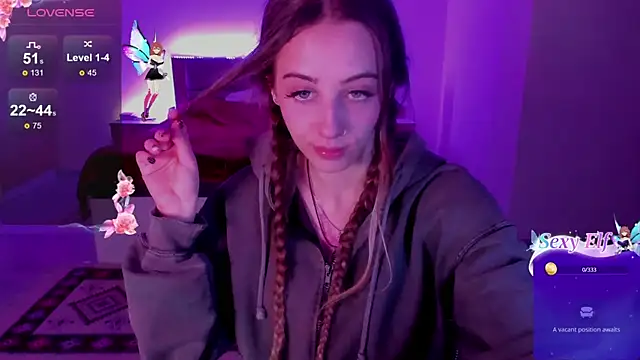 Snapshot of MelodyElf chatting on March 2026 04:02:01 PM MelodyElf online show from March 2026 04:02:01 PM