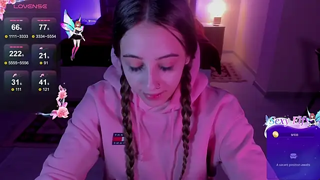 Snapshot of MelodyElf chatting on March 2026 05:34:02 PM MelodyElf online show from March 2026 05:34:02 PM