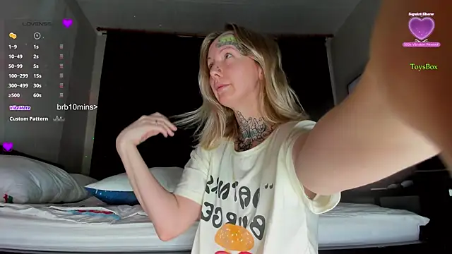 HunnyWifey online show from March 2026 12:22:02 AM