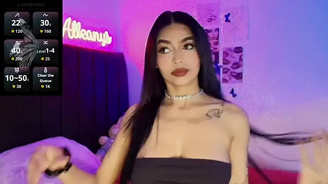 Alleanys Cristal online show from January 2026 08:12:01 PM