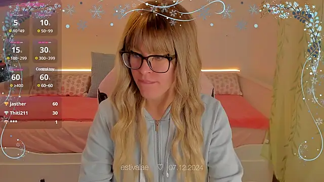 estivalae online show from December 2024 02:13:02 PM