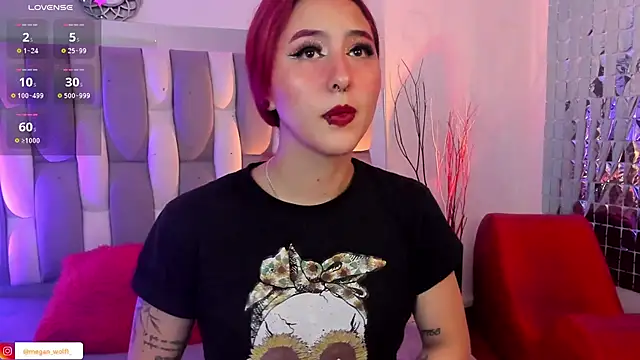Snapshot of Megan_wolf1_ chatting on January 2025 04:25:01 AM Megan wolf1  online show from January 2025 04:25:01 AM