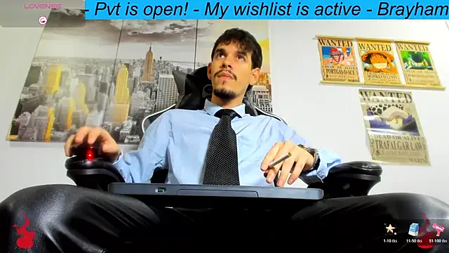 BRAYHAMBROWN online show from April 2026 11:09:01 PM