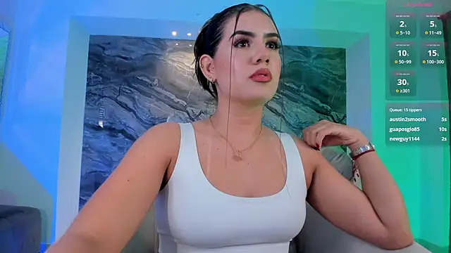 Snapshot of AngelicaVega chatting on January 2025 12:57:01 AM AngelicaVega online show from January 2025 12:57:01 AM