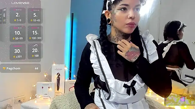 Snapshot of NinaInk chatting on February 2025 02:53:02 PM NinaInk online show from February 2025 02:53:02 PM