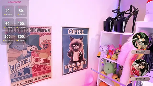 NinaInk online show from December 2025 12:43:02 PM