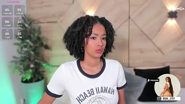 GemmaCarter  online show from March 2025 07:25:01 PM