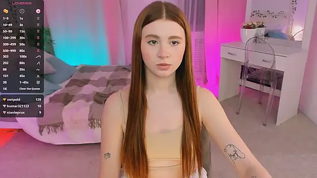 Freckle Diyana online show from March 2025 01:20:02 AM