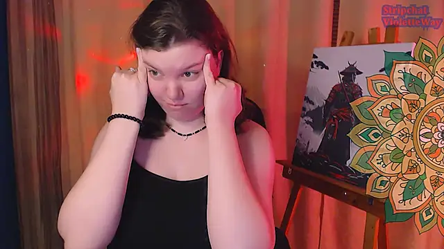 Snapshot of VioletteWay chatting on March 2025 03:07:01 PM VioletteWay online show from March 2025 03:07:01 PM