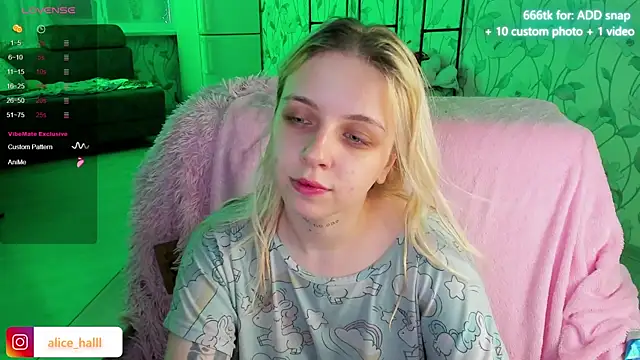 Alice Halle online show from December 2024 03:56:02 AM