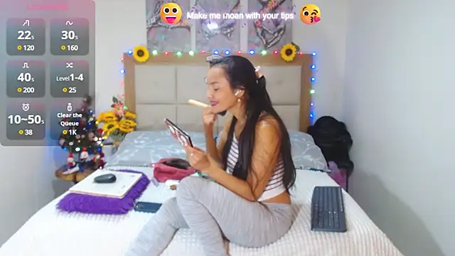 valentina hearts online show from January 2025 02:04:02 AM