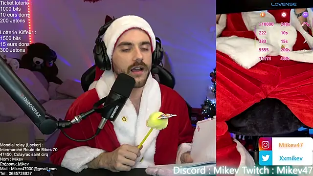 Mikev online show from December 2025 07:08:02 PM