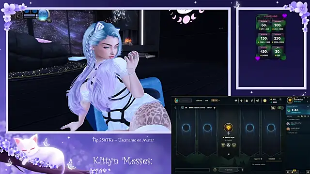 Snapshot of SassyKittyn chatting on February 2025 06:26:02 AM SassyKittyn online show from February 2025 06:26:02 AM