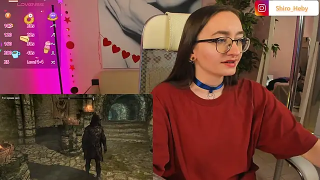 ShiroHeby online show from February 2025 04:47:01 PM