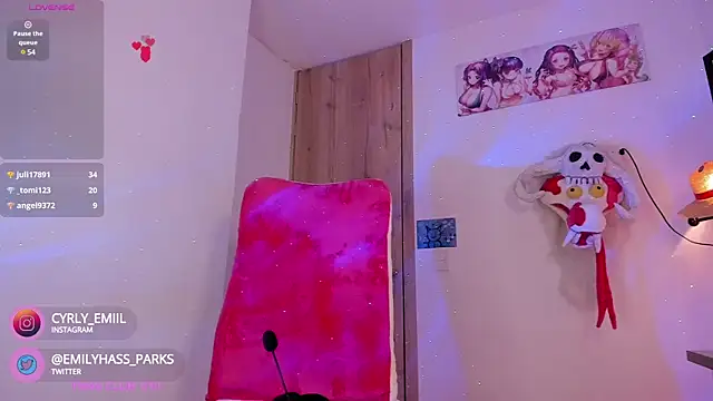 Angels Emily online show from January 2025 05:27:01 AM