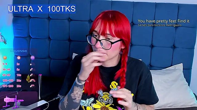 Snapshot of sofia218 chatting on February 2025 02:04:01 PM sofia218 online show from February 2025 02:04:01 PM